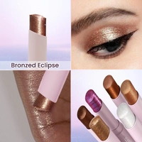 Swiss Beauty Jelly Verse Glow Stick Shade 01 Star Shower | Multi-Use Glow Stick for Eyes, Lips & Cheeks | Rich Colour Payoff, Sparkling Shine, Crease-Proof Jelly Texture