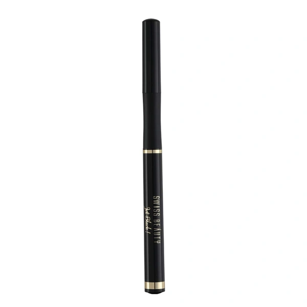 Swiss Beauty Jet Black Eyeliner 1.2ml | Travel Friendly