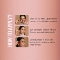 Swiss Beauty Liquid Concealer 6g Shade-Yellow|Full Coverage|Hide Blemishes at One Strock With Matt Finsh|Ligh Weight Concealer