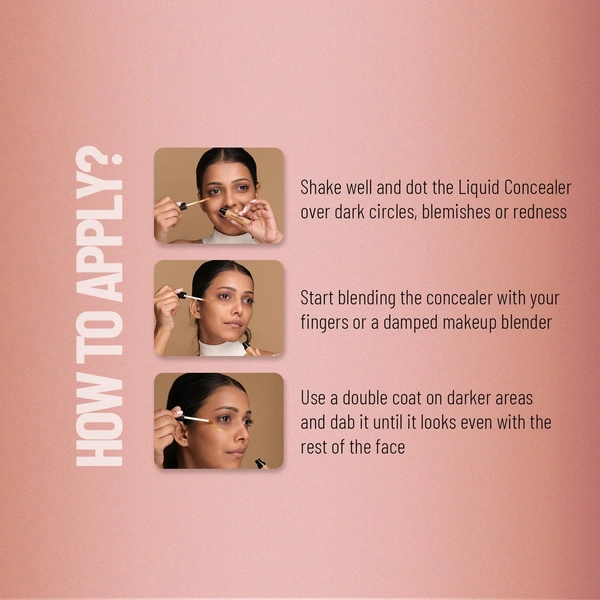 Swiss Beauty Liquid Concealer 6g Shade-Yellow|Full Coverage|Hide Blemishes at One Strock With Matt Finsh|Ligh Weight Concealer