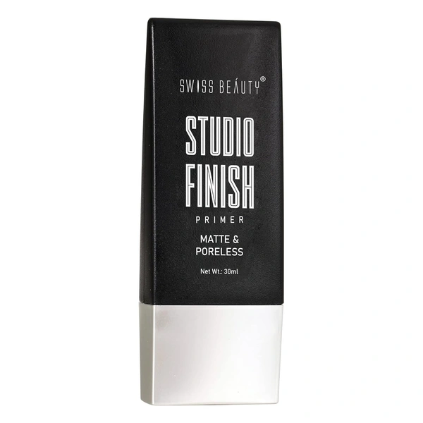 Swiss Beauty Makeup Primer, 30ml | Lightweight Face Primer for Smooth Skin | Pore Filling, Oil Control & Long-Lasting Matte Finish | Enhances Makeup Application