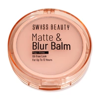 Swiss Beauty Matt & Blur Balm Prep + Prime | Oil-Free, Shine-Control | Pore-Blurring & Lightweight | Long-Lasting Matte Finish | Up to 12-Hour Wear