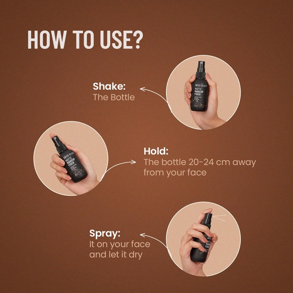 Swiss Beauty Matte Makeup Fixer 70ml| Long-Lasting, Oil-Control & Lightweight | Smudge-Proof & Waterproof | Matte Finish | Enriched with Aloe Vera & Vitamin E