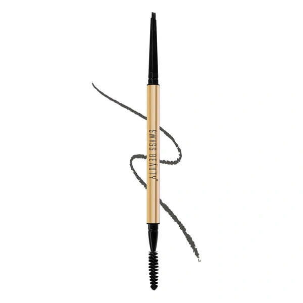 Swiss Beauty Micro Precision Eyebrow Pencil 0.1g | Grey Black 04 | Blend Seamlessly