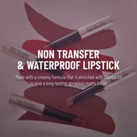 Swiss Beauty Non Transfer Waterproof Lipstick 3g | Spice Nude 430 | Easy To Use
