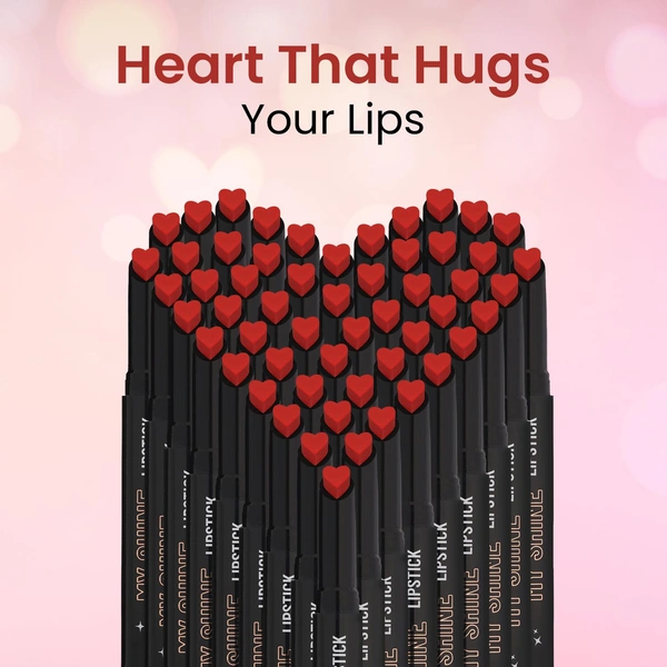 Swiss Beauty My Shine Creamy Lipstick Candyman Pink Shade 05 | Enriched with Vitamin E| Intense Shine & Long-Lasting | Hydrating, Smooth & Glossy Finish