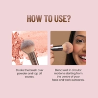 Swiss Beauty Powder Brush 1pc | High Quality Bristles