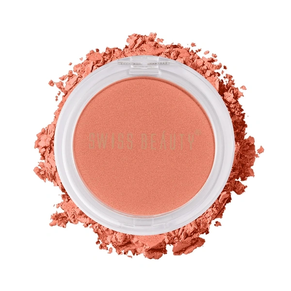 Swiss Beauty Professional Corel Dream Matte Blusher 4gm | High-Colour Payoff | Lightweight | Long-Lasting & Blendable Formula for a Natural & Radiant Look