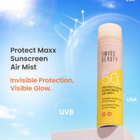 Swiss Beauty Protect Maxx Sunscreen Air Mist, SPF 50 PA+++ | Ultra-Light & Non-Greasy | UVA & UVB Protection | Hydrating & Refreshing | Quick Absorption