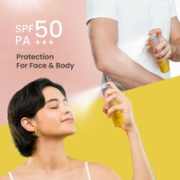 Swiss Beauty Protect Maxx Sunscreen Air Mist, SPF 50 PA+++ | Ultra-Light & Non-Greasy | UVA & UVB Protection | Hydrating & Refreshing | Quick Absorption