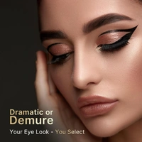 Swiss Beauty Select Here To Stay Semi-Matte Liquid Waterproof Eyeliner 3ml with Shade 04 Magnet Black | Precise Pointed Tip | Smudge-Proof & Transfer-Proof