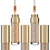 Swiss Beauty Select High On Cover Liquid Concealer Shade 3.5 Dusky to Deep, 5.5ml | Full Coverage, Matte Finish | No-Crease Formula | Enriched with Vitamin E