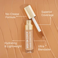 Swiss Beauty Select High On Cover Liquid Concealer Shade 3.5 Dusky to Deep, 5.5ml | Full Coverage, Matte Finish | No-Crease Formula | Enriched with Vitamin E
