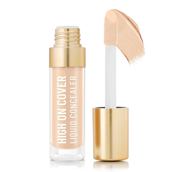 Swiss Beauty Select High On Cover Liquid Concealer Shade 2.0 Medium, 5.5ml | Full Coverage, Matte Finish | No-Crease Formula | Enriched With Vitamin E for Smooth Skin