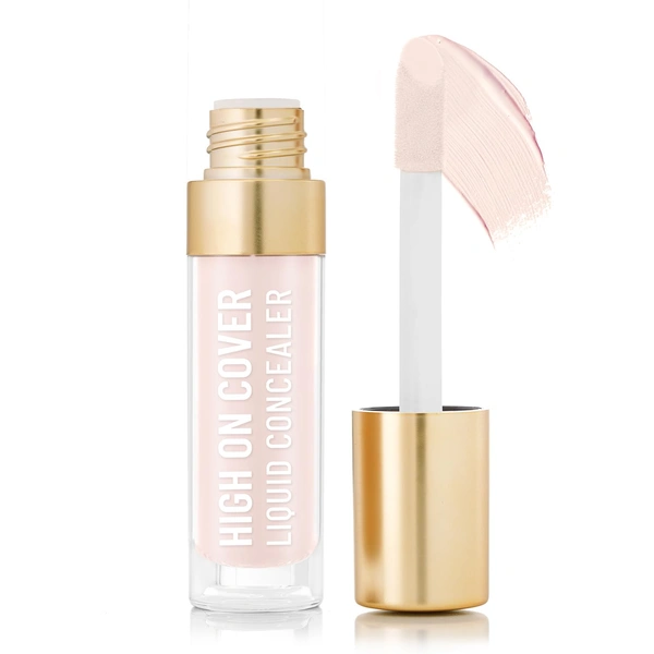 Swiss Beauty Select High On Cover Liquid Concealer Shade Shade 0.5 Very Fair, 5.5ml | Matte Finish, No-Crease Formula | Enriched with Vitamin E for Flawless Skin