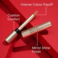 Swiss Beauty Select High On Shine Creamy Lipstick 09 Iconic Pink| Mirror-Shine Glossy Finish | Creamy Hydrating Formula with Vitamin E