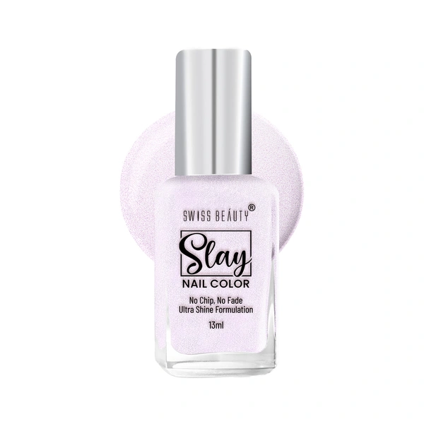 Swiss Beauty Slay Nail Colour 13ml | Drizzle 48 | Ultra Shine Formulation