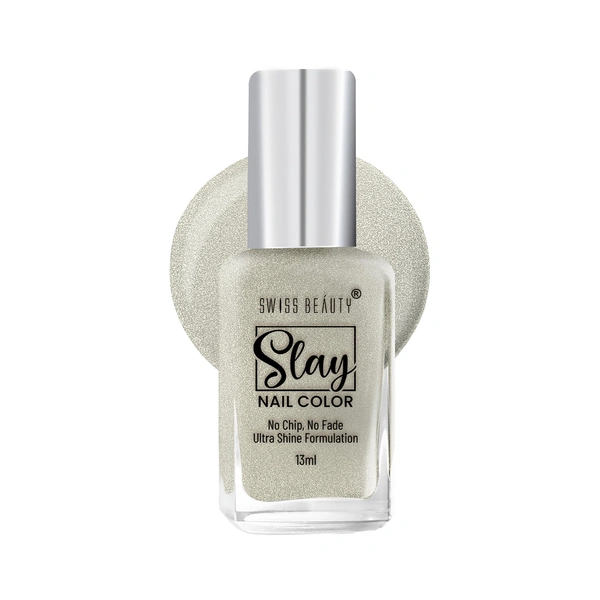 Swiss Beauty Slay Nail Colour 13ml | Lucent 51 | Ultra Shine Formulation