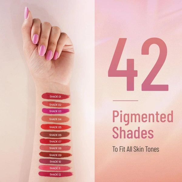 Swiss Beauty Soft Matte Lip Cream 6ml | Candy Pink 26 | Soft Matte Finish