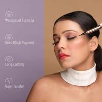 Swiss Beauty Ultra Black Liquid Pen Eyeliner 0.8ml | Long Lasting