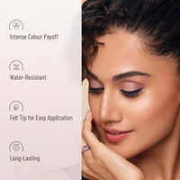 Swiss Beauty Waterproof Bold Felt Tip Pen Eyeliner | Bold, Smudge-Proof Lashes | Quick Drying | Long Lasting | Intense & Precise | For Daily Use | Black, 1.2ml