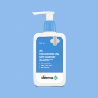 Derma Co The Derma Co 2% Niacinamide Oily Skin Cleanser 125ml | for Sensitive, Oily & Combination Skin | Non-Irritant | 100% Soap-Free | Non-Drying | Acne-Prone Skin | Oil Control | Pore Minimizing & Hydration