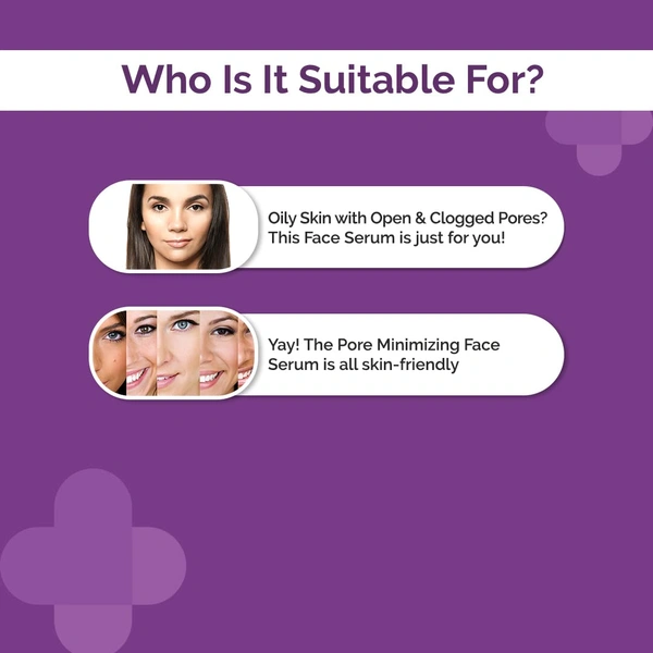 Derma Co The Derma Co Pore Minimizing Face Serum 30ml | with 4% Niacinamide, 5% PHA & P-Refinyl� for Open Pores | Control Excess Oil | Pore Refining Serum | Even-Toned Skin | Smooth & Clear Skin | Skin Tone Correction | for Oily Skin