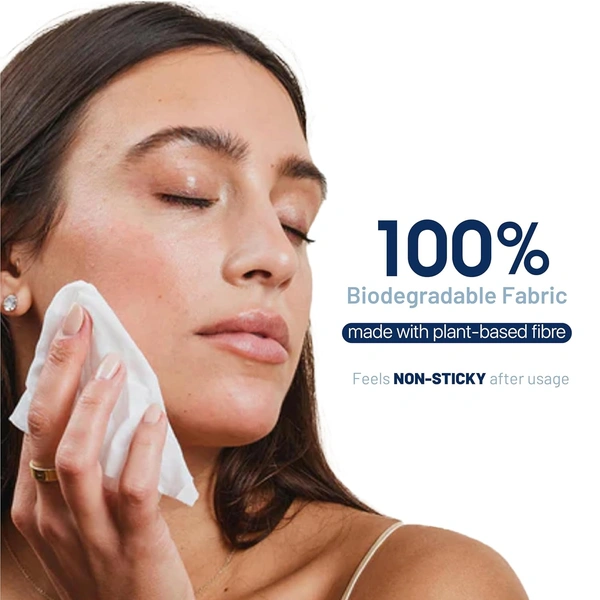 Tulips Biodegradable Refreshing Pocket Wipes (8 wipes)| Compact & Gentle Care for On-the-Go | Delightful Scents (Caramel Creme, Pear & Gardenia, Promised Meadow)