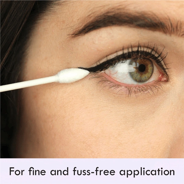 Tulips Cosmetic Cotton Buds 80 Sticks 160 Tips | Soft, Gentle & Hygienic | Perfect for Makeup & Skincare | 100% Pure Cotton | Safe for Daily Use