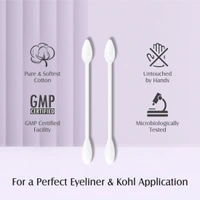 Tulips Cosmetic Cotton Buds 80 Sticks 160 Tips | Soft, Gentle & Hygienic | Perfect for Makeup & Skincare | 100% Pure Cotton | Safe for Daily Use