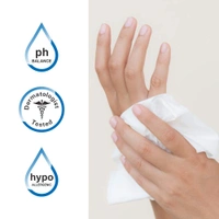 Tulips Summer Fresh Refreshing Wet Wipes, 20 Wipes per Pack, Set of 3 | Soft, Gentle & Refreshing for Skin | Ideal for On-the-Go Cleansing & Freshness