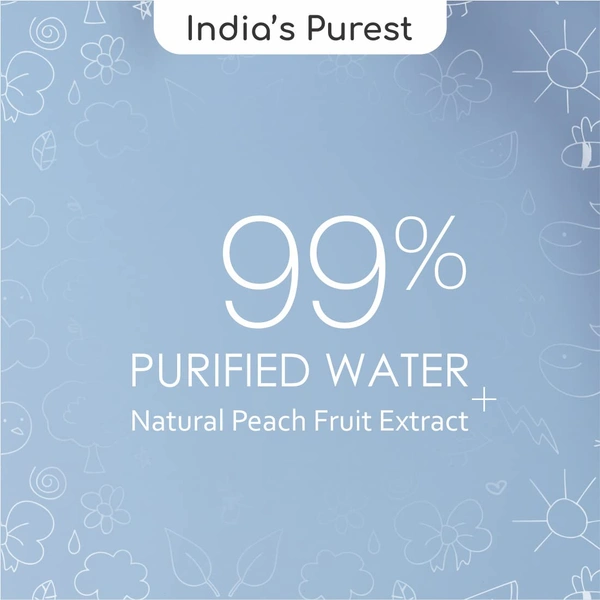 Tulips Sensitive Baby Wipes LID (72 Wipes) | 99% Purified Water | Prevents Rashes & Redness | Enriched with Fruit Extract & Apricot Oil