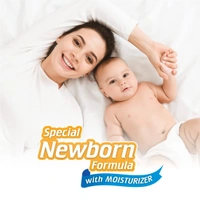 Tulips Sensitive Baby Wipes LID (72 Wipes) | 99% Purified Water | Prevents Rashes & Redness | Enriched with Fruit Extract & Apricot Oil