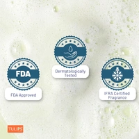 Tulips Shower Gel Mango & Hibiscus 275ml, Quick Rinsing Formula| Rich Lather & Amazing Fragrance For All Skin Types | Paraben SLS & SLES Free | Dermatologically Tested