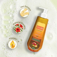 Tulips Shower Gel Mango & Hibiscus 275ml, Quick Rinsing Formula| Rich Lather & Amazing Fragrance For All Skin Types | Paraben SLS & SLES Free | Dermatologically Tested