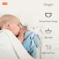 Tulips Ultra Fine Baby Powder 200g | Soft & Gentle for Baby Delicate Skin