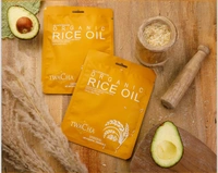 Twacha Organic Rice Oil Facial Kit | Removes Dark Patches & Hyper-pigmentation | Skin Lightening & Glow Boost | Suits All Skin Types | Unisex 6-Step Home Facial