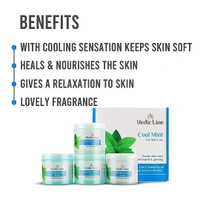 Vedic Line Cool Mint Facial Kit 400ml | Soothing Skincare Treatment | Reduce Tan & Dead Skin | For a Radiant Glow| Keep Skin Cool, Refreshed & Glowing