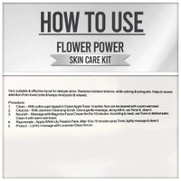 Vedic Line Flower Power Facial Kit 400ml, With Lavender Jasmine For Tightens the skin texture & Reduces age spots.