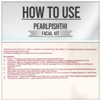 Vedic Line Pearl Pishthi Facial Kit | Radiance-Boosting Facial with Pearl Extracts | Enriched with pearl protein | Radiant Glow | Suitable for All Skin Types | 600ml