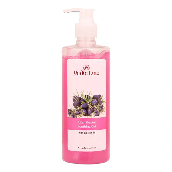 Vedic Line Vedicline After Waxing Soothing Gel , 500ml | Hydrating & Calming Gel for Post-Hair Removal Care | Lightweight & Non-Greasy | Suitable for All Skin Types