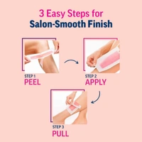 Veet Professional Waxing Strips Kit - 1 Pack for Normal Skin | Gel Wax Hair Removal for Women | 20 Strips, Up to 28 Days Smoothness, No Heater Required