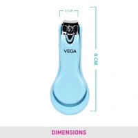 Vega Baby Nail Clipper | Safe & Gentle Nail Trimmer for Infants | Compact & Lightweight Design | Ideal for Newborn & Toddler Grooming