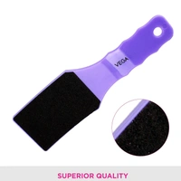 Vega VEGA Curve Emery Foot File PD-21 | Gently Removes Dead Skin & Calluses with Precision | Sleek, Ergonomic Design for Smooth, Beautiful Feet