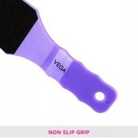 Vega VEGA Curve Emery Foot File PD-21 | Gently Removes Dead Skin & Calluses with Precision | Sleek, Ergonomic Design for Smooth, Beautiful Feet