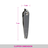 Vega Cuticle Clipper, Precision Cuticle Care Tool for Smooth, Neat Nails | Ergonomic Design, Angled Cutting Edge for Easy Grooming