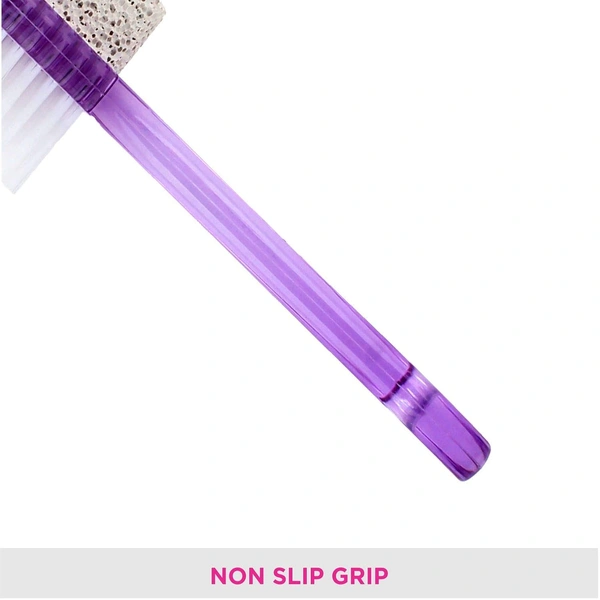 Vega VEGA Foot Brush with Pumice Stone PD-01 | Dual-Action Tool to Cleanse, Exfoliate & Remove Dead Skin | Perfect for Smooth, Supple Feet & Home Foot Care