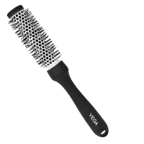 Vega VEGA Hot Curl Brush - Small H2-PRS | Compact Curling Brush for Precise Styling | Heat-Friendly Bristles Create Defined Curls, Volume & a Polished Finish