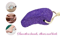Vega Pumice Stone Purple | Exfoliating Stone for Smooth & Soft Skin | Exfoliates, Removes Dead Skin & Calluses | Perfect for Feet, Hands & Elbows