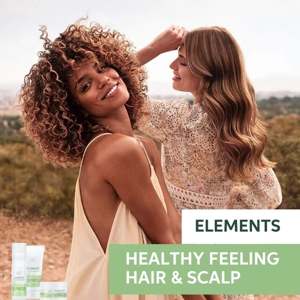 Wella Professionals Elements Sulfate-Free Renewing Shampoo 250ml | Gentle, Nourishing Shampoo for Dry & Damaged Hair | Restores Moisture & Softness| Color-Safe Formula.